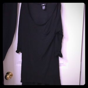 H&M lightweight hi-low t shirt or dress sz S!!